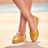 Damen Casual-Schuhe 699 gelb kombiniert