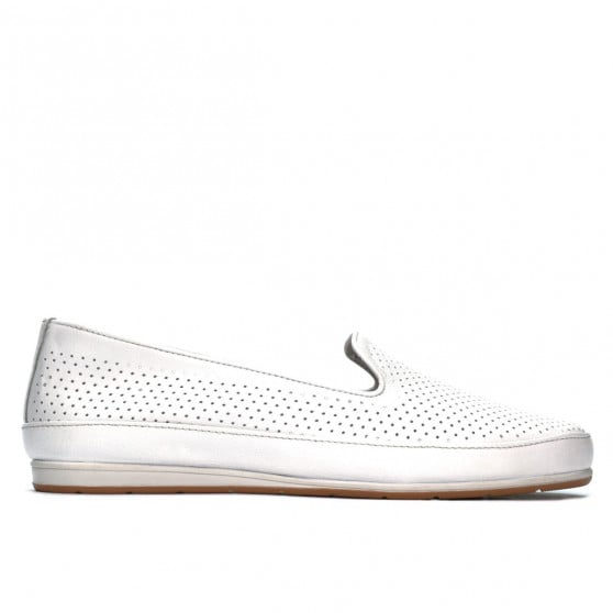 Damen-Mokassins 6013 weiß Damen-Mokassins 6013 weiß