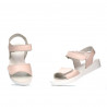 Kindersandalen 532 Puderfarbe