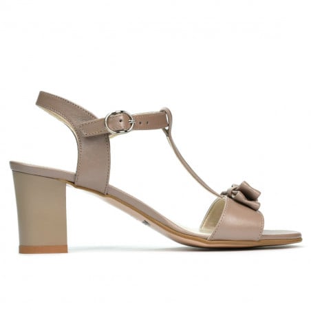 Damen Sandalen 1257 Perlmutt Cappuccino