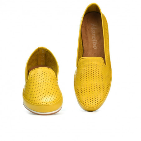 Damen Mokassins 6013 gelb