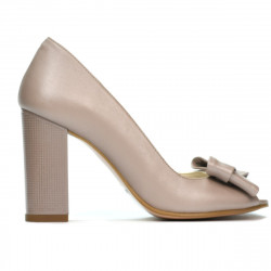 Damen-Sandalen 1271 Cappuccino Perlglanz