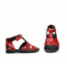 Kleinkindersandalen 66c roter Lack