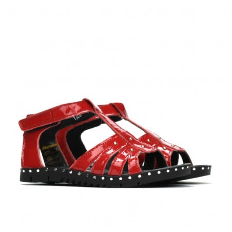 Kleinkindersandalen 66c roter Lack
