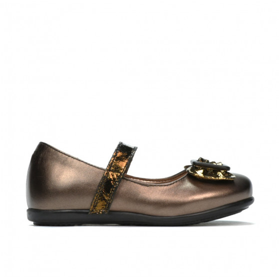 Kleinkinder Schuhe 67c perlmutt kombiniert hellbraun Kleinkinder Schuhe 67c perlmutt kombiniert hellbraun