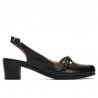 Damensandalen 6016 schwarz
