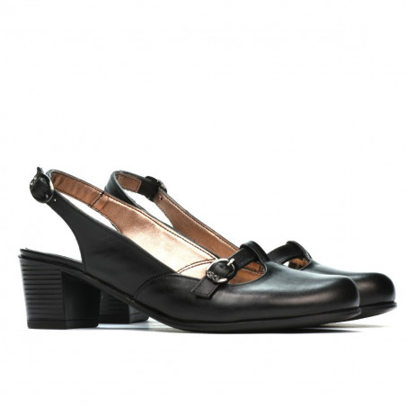 Damensandalen 6016 schwarz