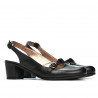 Damensandalen 6016 schwarz