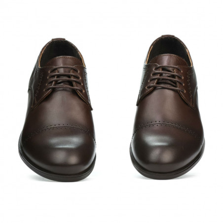 Elegante Jugendlichenschuhe 396 a Kaffee