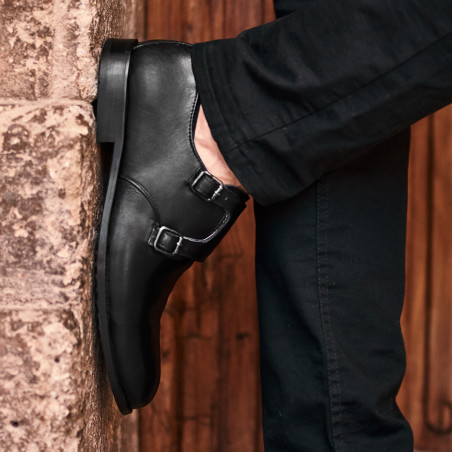Elegante Herrenschuhe 840 schwarz