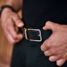 Herrengürtel 35b zweifarbig schwarz+braun lifestyle