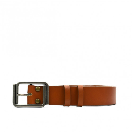 Unisexgürtel 37b hellbraun