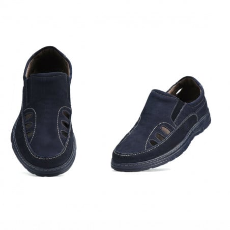 Herren Mokassins 898 Bufo Indigo