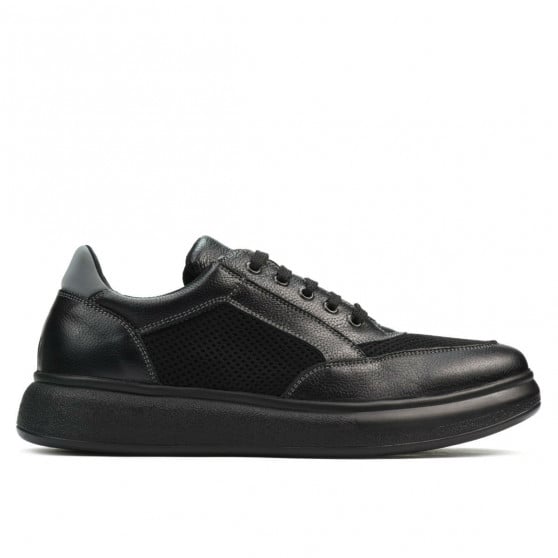 Herren Freizeitschuhe/Sportschuhe 906 schwarz kombiniert Herren Freizeitschuhe/Sportschuhe 906 schwarz kombiniert
