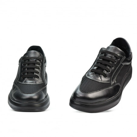 Herren Freizeitschuhe/Sportschuhe 906 schwarz kombiniert