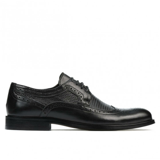Elegante Herrenschuhe 904 Schwarz