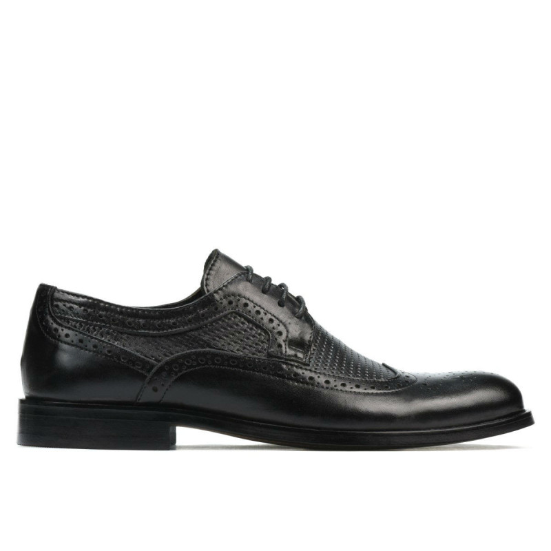 Elegante Herrenschuhe 904 Schwarz