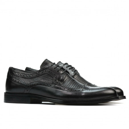 Elegante Herrenschuhe 904 Schwarz