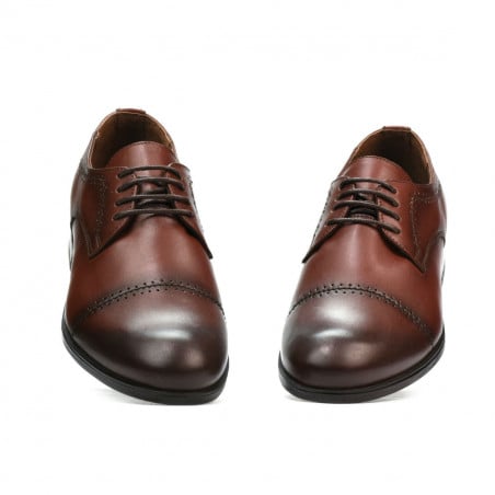 Elegante Schuhe Jugendliche 396 a Cognac