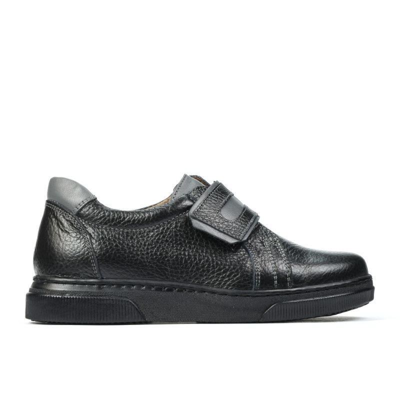 Kinderschuhe 2004 schwarz+grau