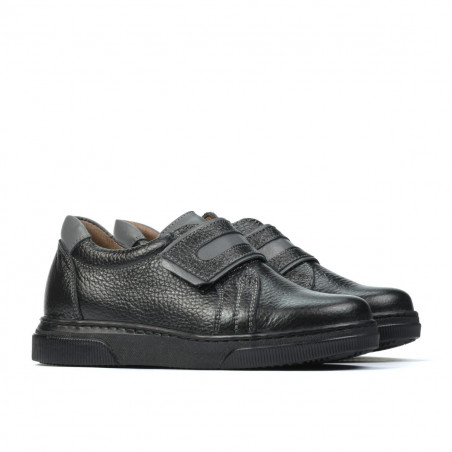 Kinderschuhe 2004 schwarz+grau
