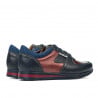 Kinderschuhe 2002 indigo+bordeaux