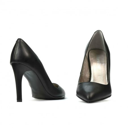 Elegante Damenschuhe 1276 Schwarz
