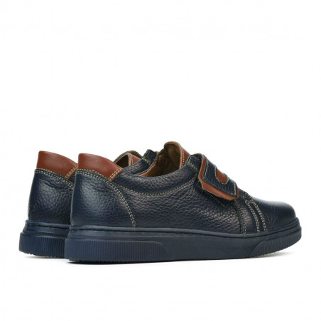 Kinderschuhe 2004 indigo+braun