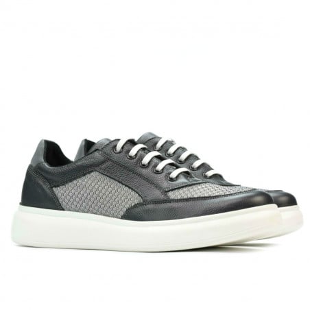 Casual/Sport Herrenschuhe 906 grau kombiniert