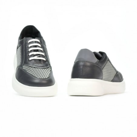 Herren Freizeitschuhe/Sportschuhe 906-1 grau kombiniert