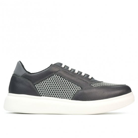 Herren Freizeitschuhe/Sportschuhe 906-1 grau kombiniert Herren Freizeitschuhe/Sportschuhe 906-1 grau kombiniert