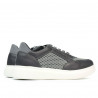 Herren Freizeitschuhe/Sportschuhe 906-1 grau kombiniert