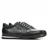 Jugendschuhe 377 schwarz+grau
