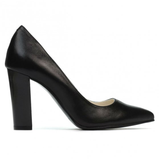 Elegante Damenschuhe 1261 schwarzer Satin Elegante Damenschuhe 1261 schwarzer Satin