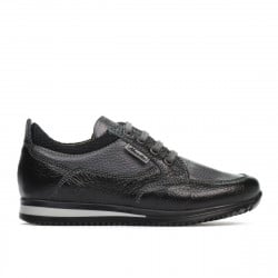 Kinderschuhe 2001 schwarz+grau