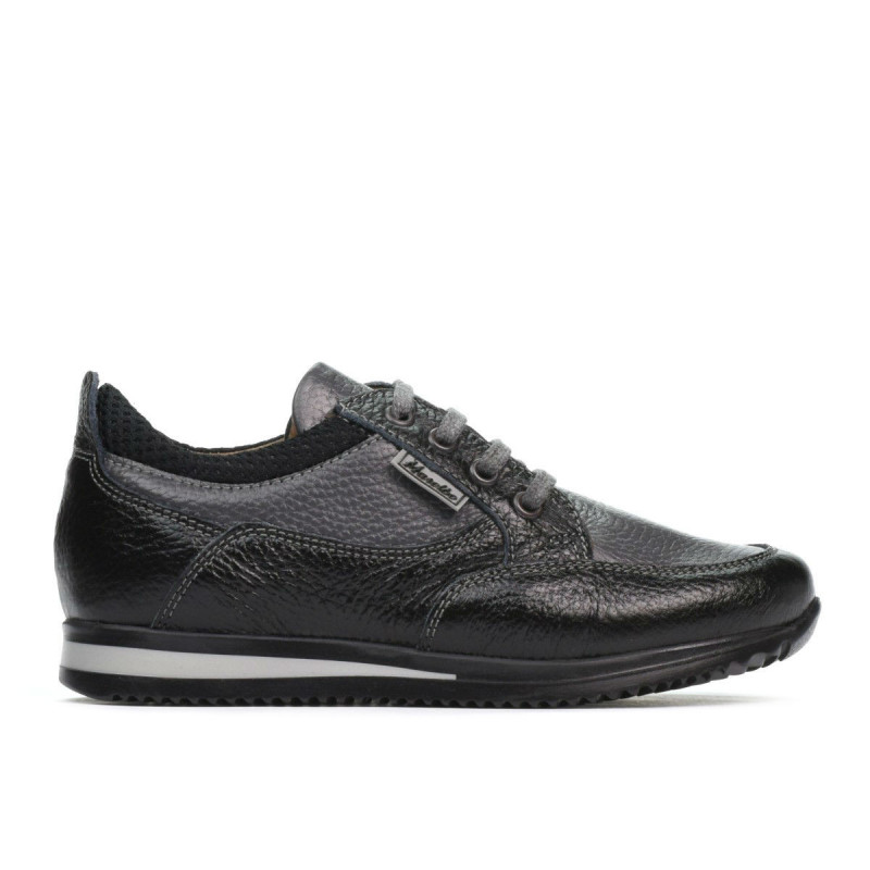 Kinderschuhe 2001 schwarz+grau
