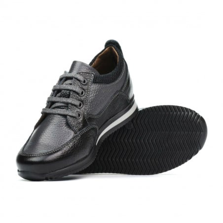 Kinderschuhe 2001 schwarz+grau
