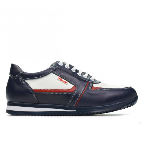 Jugendsportschuhe 377 indigo+weiß Jugendsportschuhe 377 indigo+weiß
