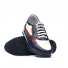 Jugendsportschuhe 377 indigo+weiß
