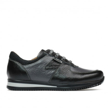 Kinderschuhe 2002 schwarz+grau