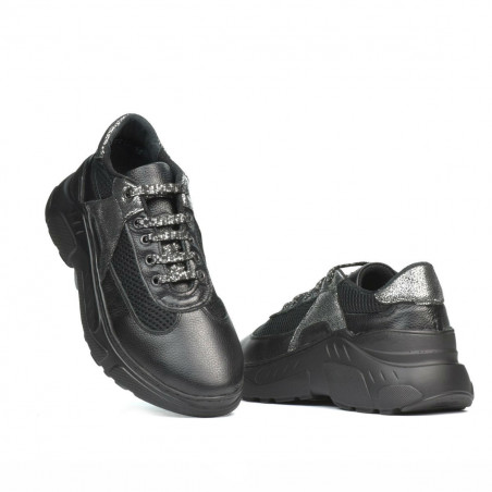 Damen Sportschuhe 6015 schwarz kombiniert