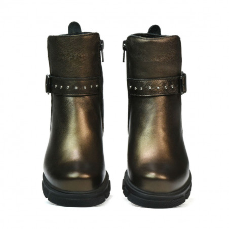 Kinderstiefel 3018 kupferfarben