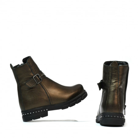 Kinderstiefel 3018 kupferfarben
