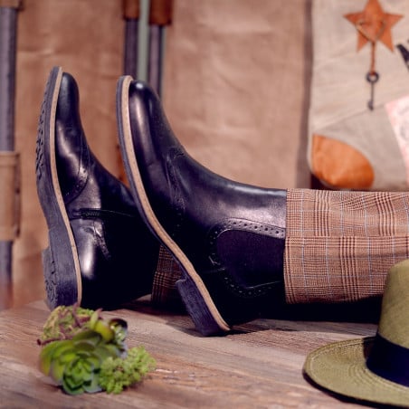 Herrenschuhe 493 schwarz lifestyle