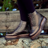 Damenstiefeletten 3332 kupferfarben lifestyle