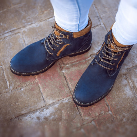 Herrenstiefel 4100 Bufo Indigo lifestyle