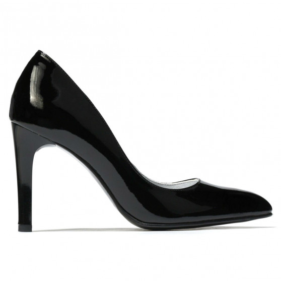 Elegante Damenschuhe 1276 schwarzer Lack