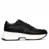 Damen Sneaker 6019 schwarz kombiniert