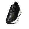 Damen Sneaker 6019 schwarz kombiniert