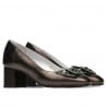 Elegante Damenschuhe 1274 Perlmutt Braun